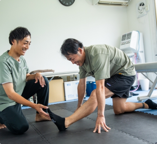 姿勢改善（腰痛、肩こり改善）